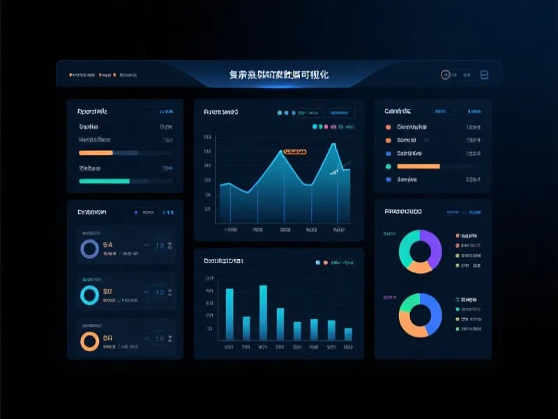 数据分析仪表盘